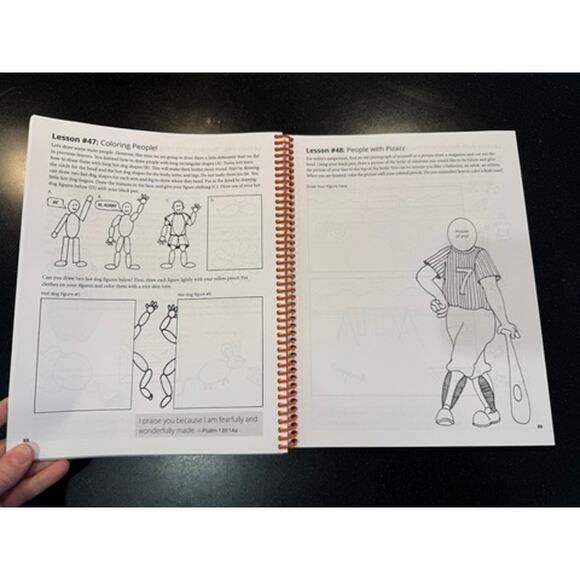 I Can Do All Things Beginning Book of Drawing & Painting + DVD My Father's World - Picture 3 of 3